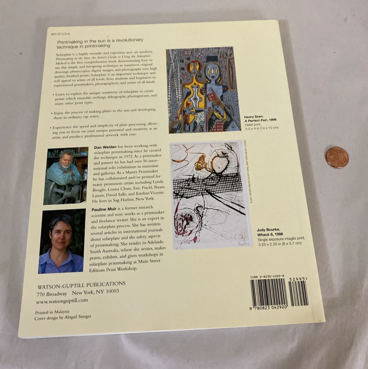 Printmaking in the Sun 2001 1st Signed Inscribed Dan Welden Solarplate Book - Image 10