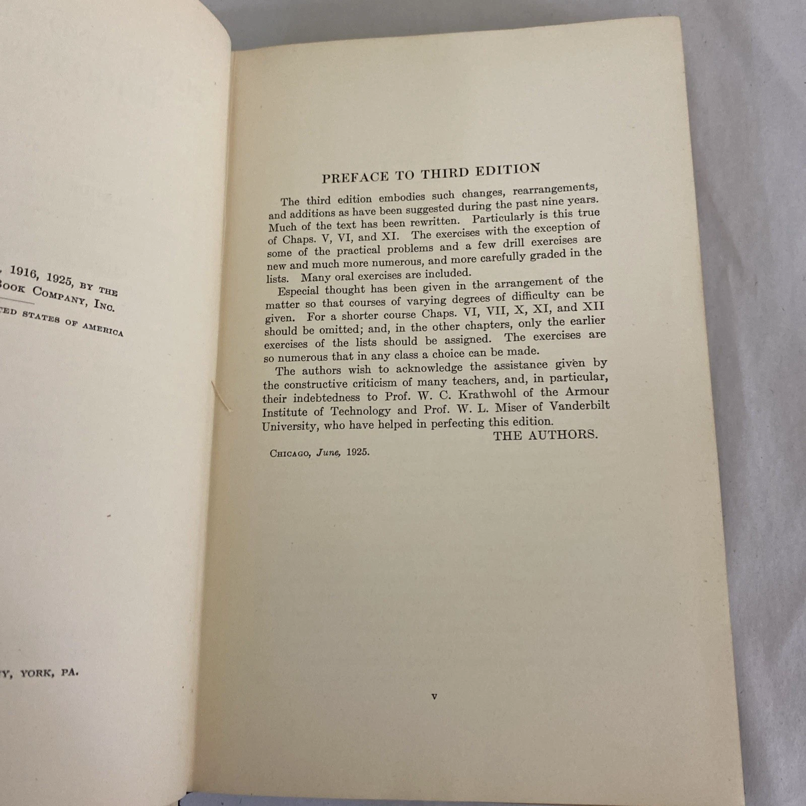 Plane & Spherical Trigonometry, 3rd Edition, Palmer & Leigh, 1925, Maple Press - Image 8