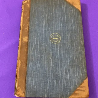 c1889 Trench English Past and Present Humboldt Library Half Leather Antique Book