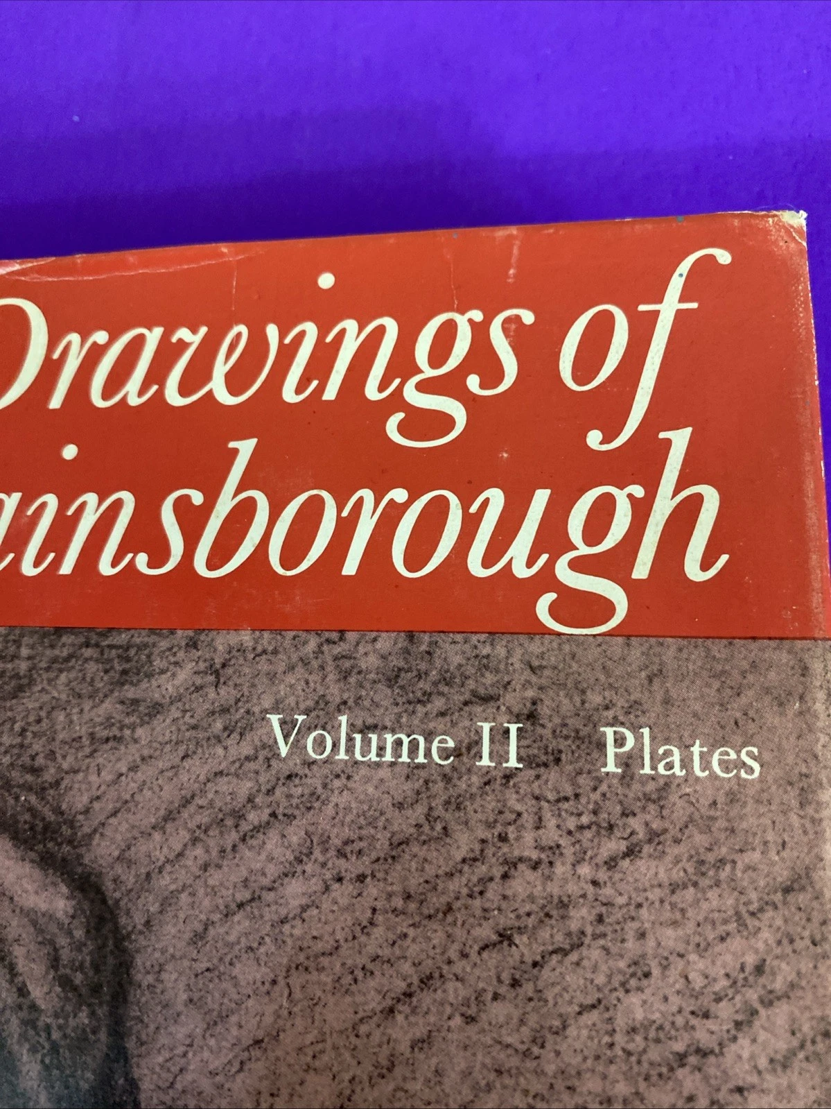 John Hayes Drawings of Thomas Gainsborough Vol II Plates 1971 Yale Art Book w DJ - Image 2
