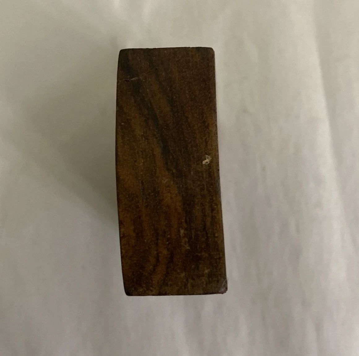 Vintage Indian Rosewood Bone Inlay Elephant Paperweight Desk Letter Weight Small - Image 8