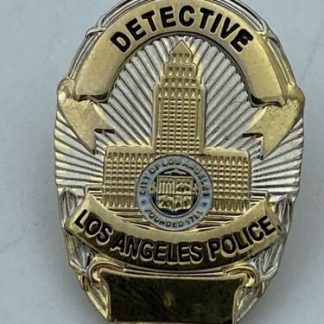 Vintage Obsolete Los Angeles Police Department Detective Pin 1970s