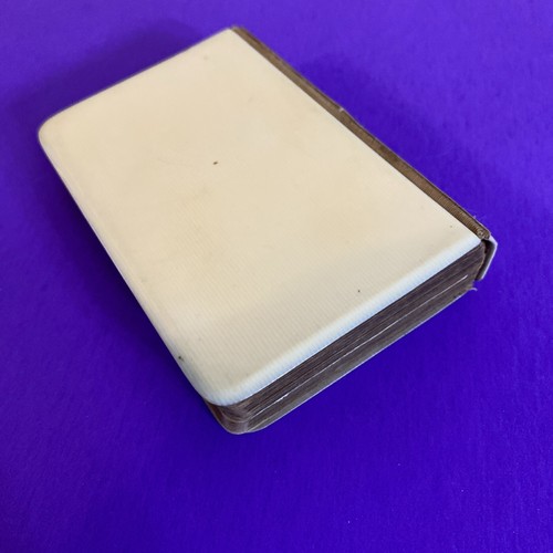 Common Prayer Book Church Of England c1900 Sterling Silver Cross Cellulose Cover - Image 6