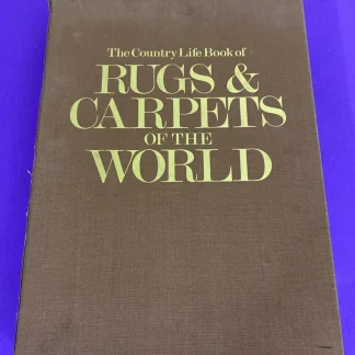 Country Life Book of Rugs & Carpets of the World 1977 Ian Bennett DJ Slipcase HC