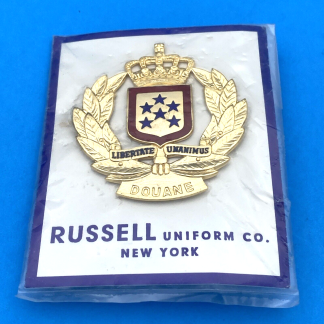 Je Maintiendrai Coat Of Arms Russell Uniform Co. Badge Pin Netherlands Military