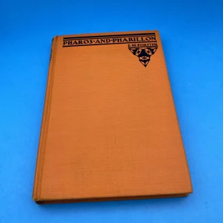 1923 E.M. Forster Pharos and Pharillon 1st American Edition Knopf HC