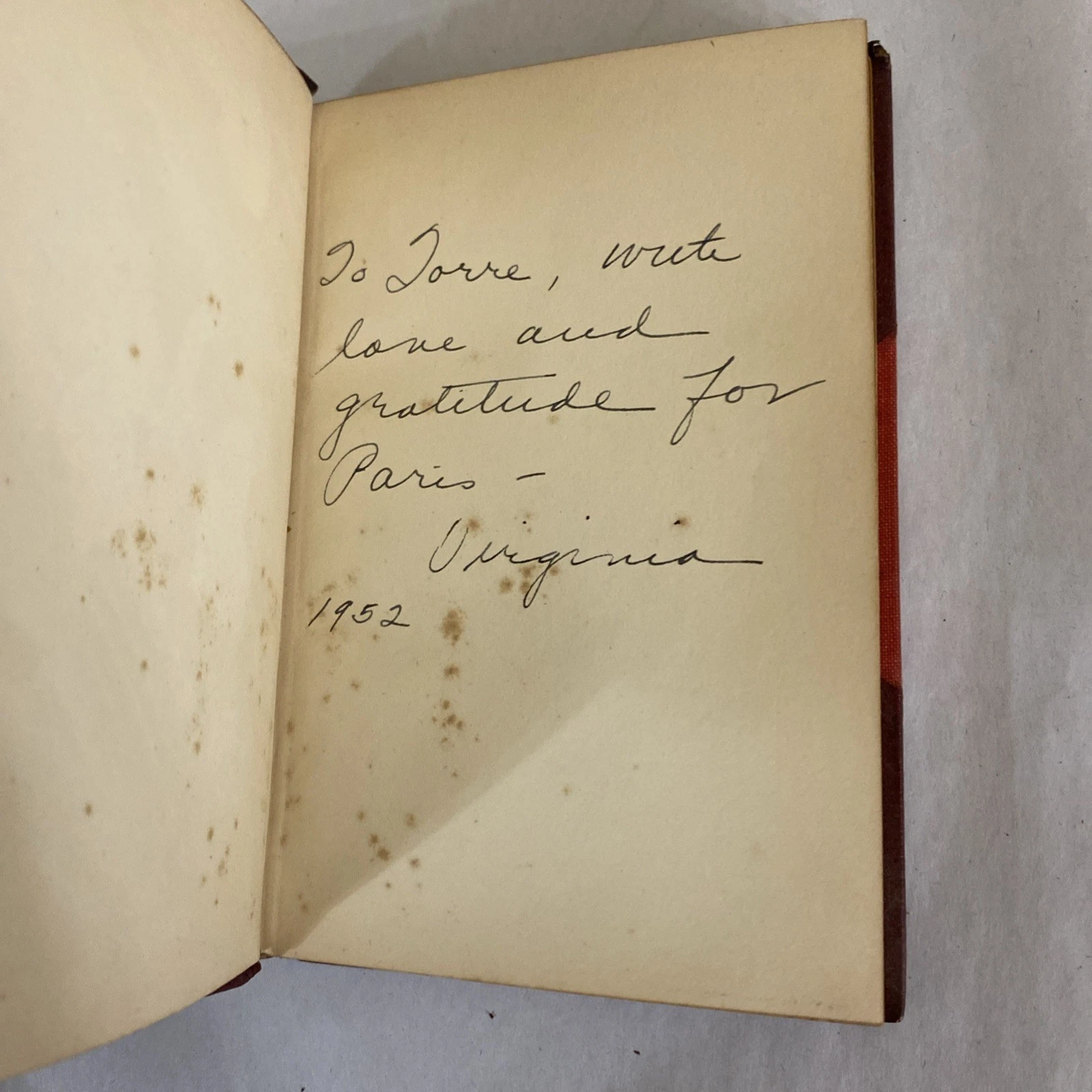 1899 Rubaiyat of Omar Khayyam Macmillan Golden Treasury Leather Spine Gilt Inscr - Image 6