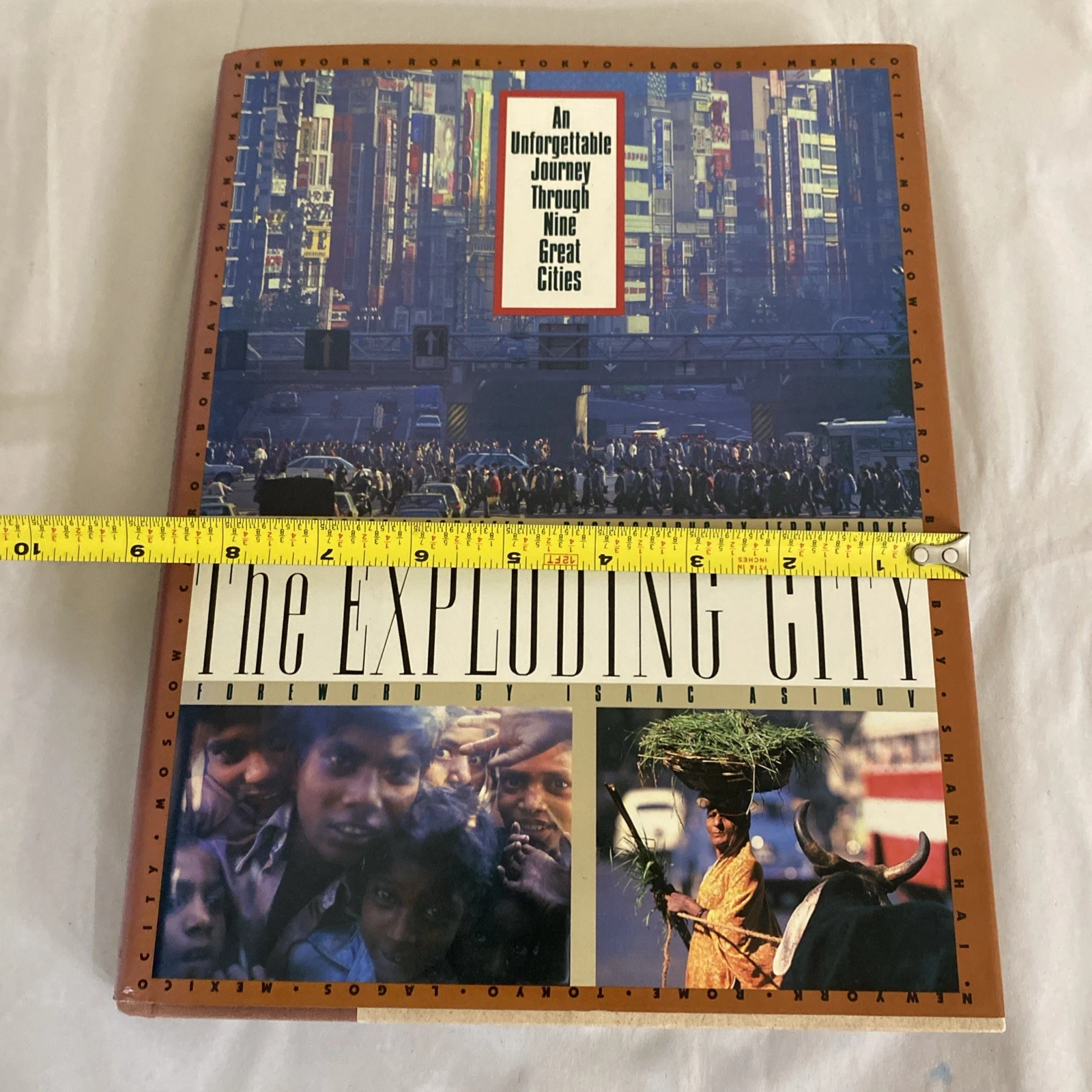 The Exploding City 1989 1st HC/DJ Inscribed Schiffer Asimov Foreword - Image 3