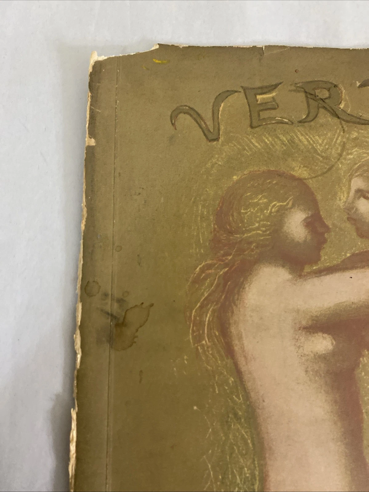 Aristide Maillol Two Nymphs Verve 1939 Front Cover Lithograph Printed Wraps - Image 4