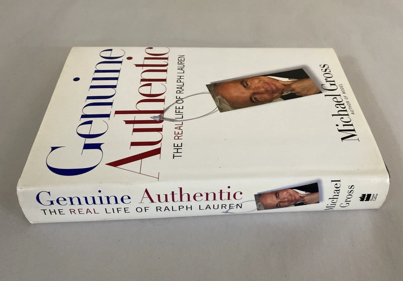 Signed 1st/1st Genuine Authentic Michael Gross Ralph Lauren Biography HC DJ 2003 - Image 10