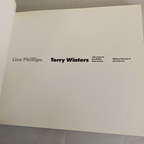Terry Winters by Lisa Phillips- Whitney Museum of American Art (1992, SC/DJ) - Image 4
