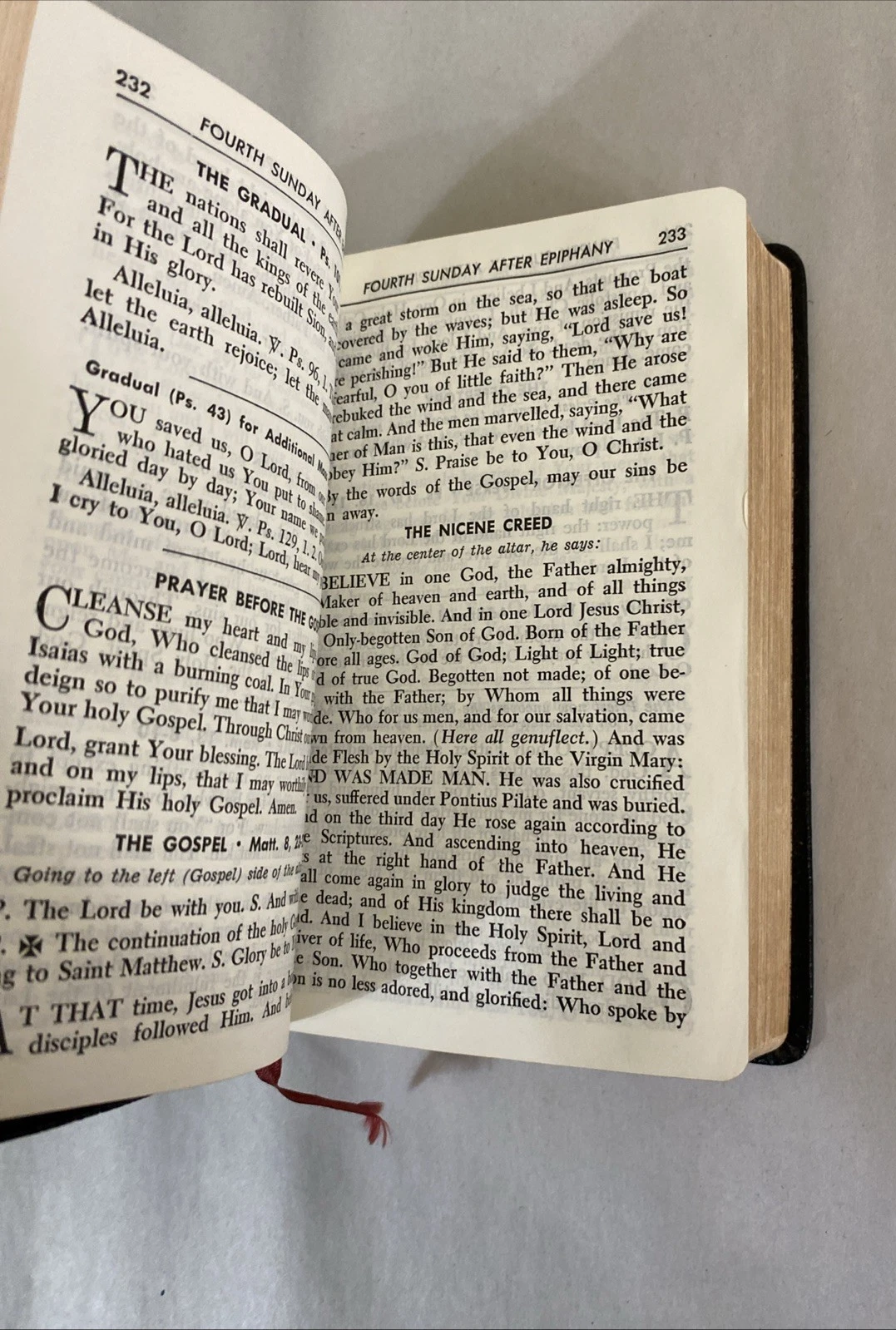 St. Joseph Continuous Sunday Missal 1963 Catholic Book Publishing Co. Ilustrated - Image 8