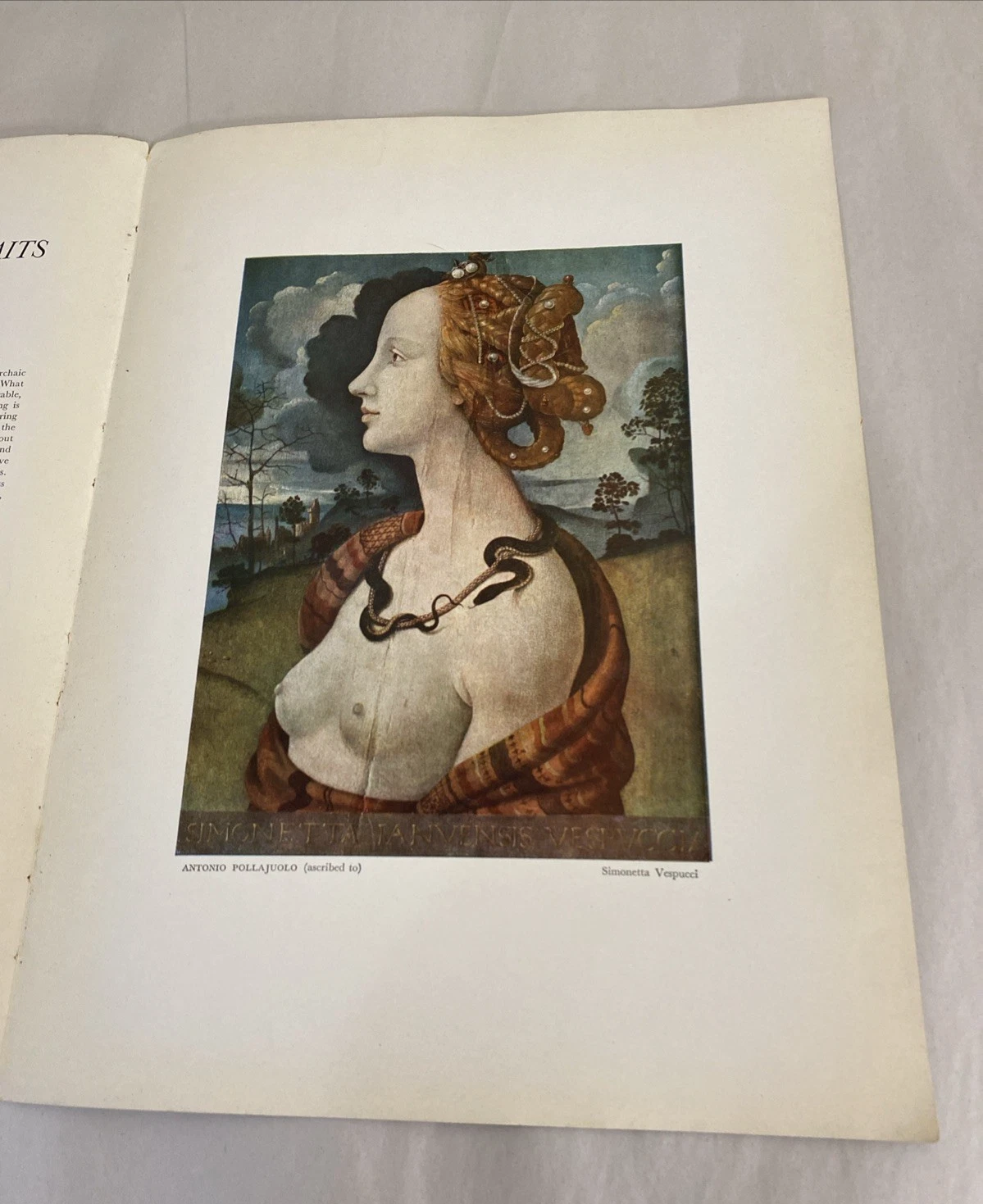 Verve 1939 Pollaiuolo (attrib.) Simonetta Vespucci photogravure bifolio leaf - Image 8