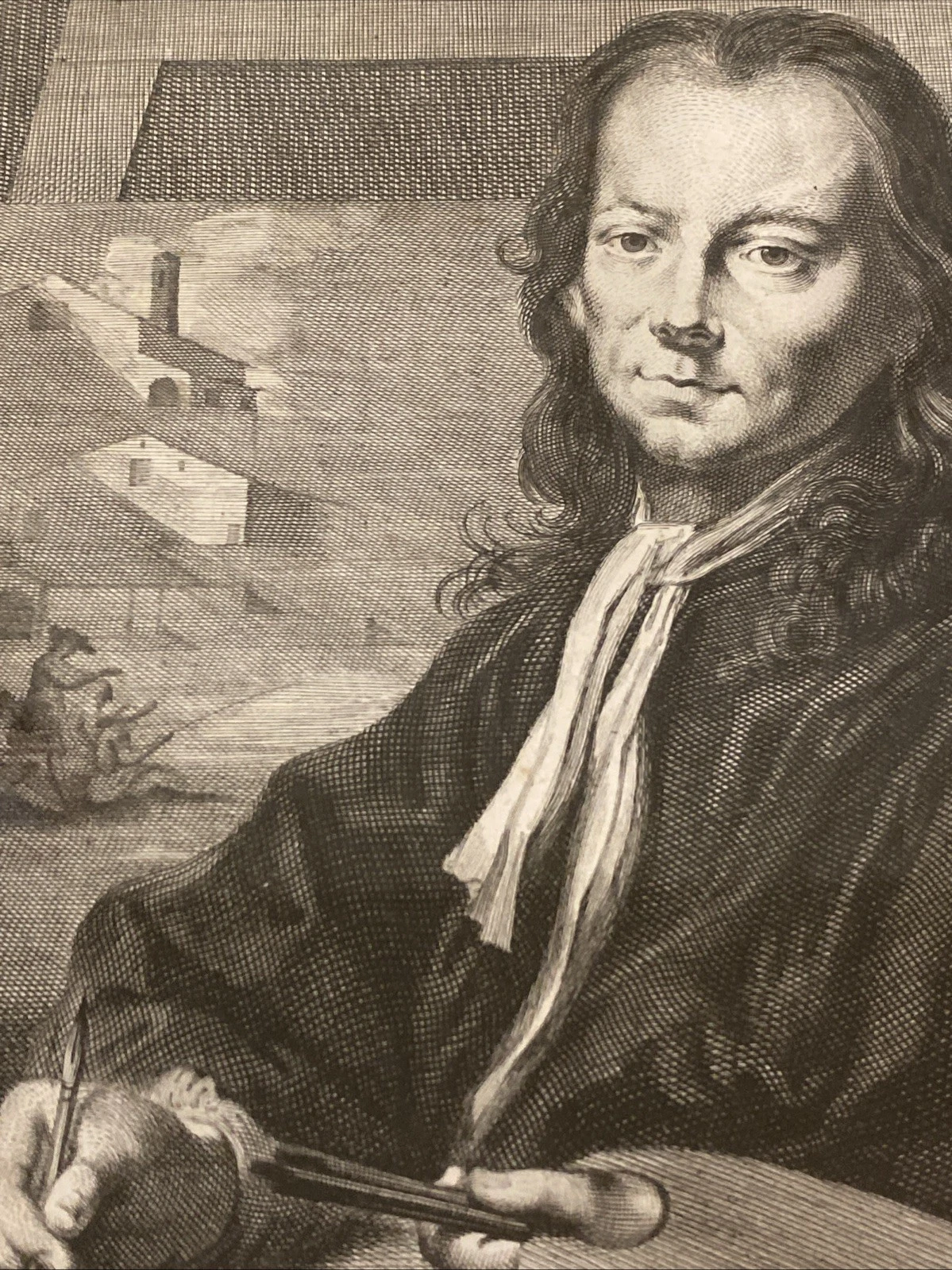 Livio Mehus Portrait Engraving, Campiglia del. / Pazzi sc., Uffizi Series 18th-C - Image 7