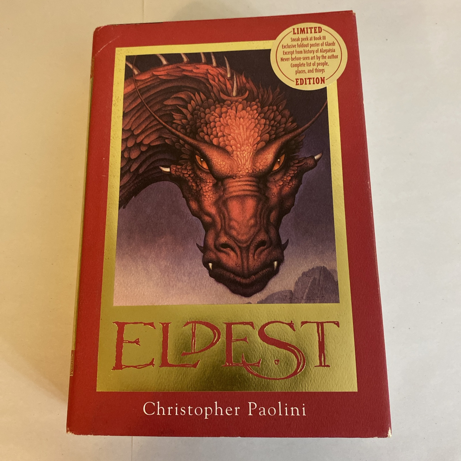 Elpest by Christopher Paolini First Limited Edition - Image 2