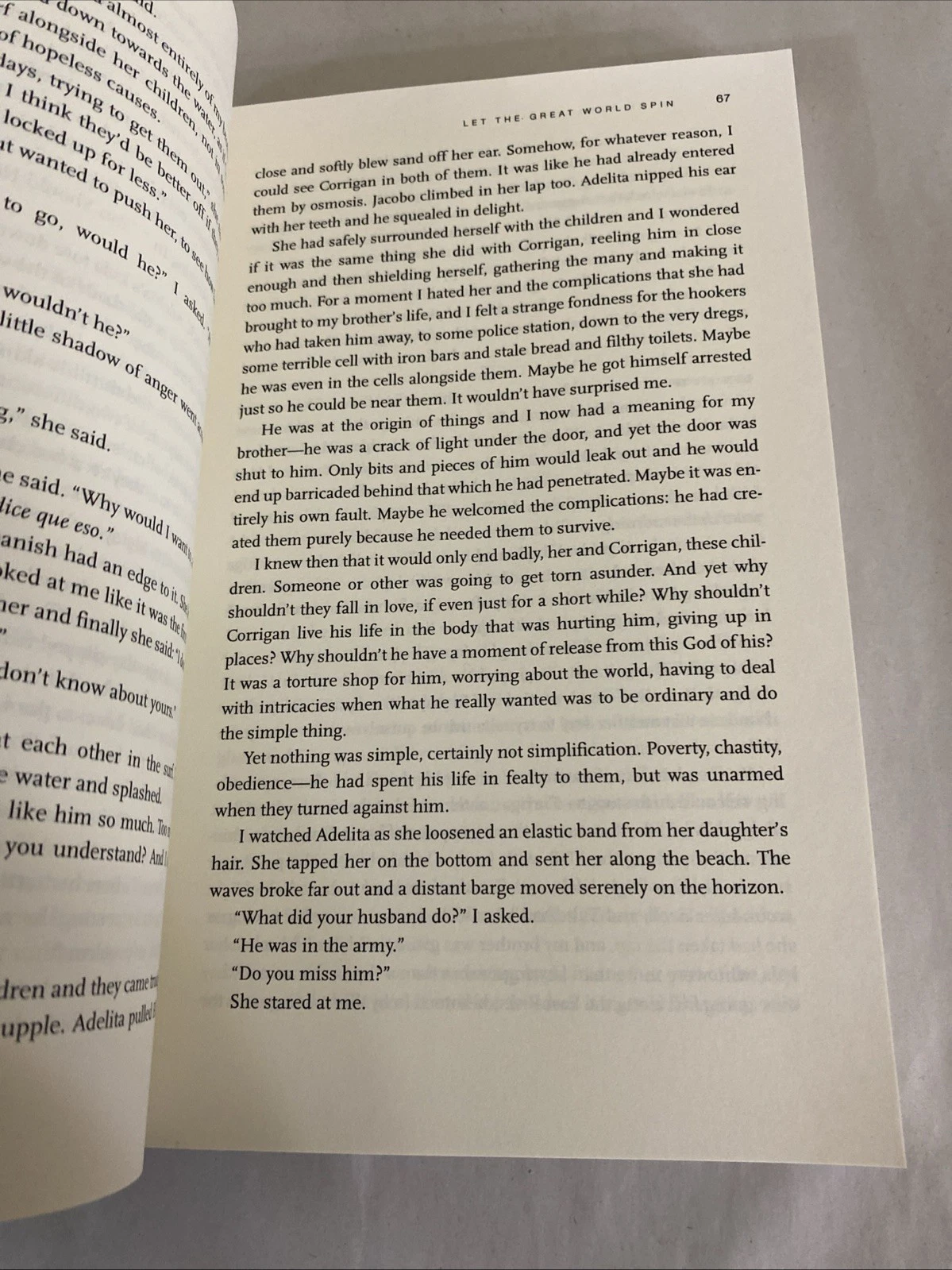 Let the Great World Spin Uncorrected Proof 2009 Random House 1st Ed ARC w Letter - Image 6