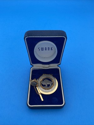 Swank Buffalo Nickel Money Clip & Tie Tack In Box 1950'S?