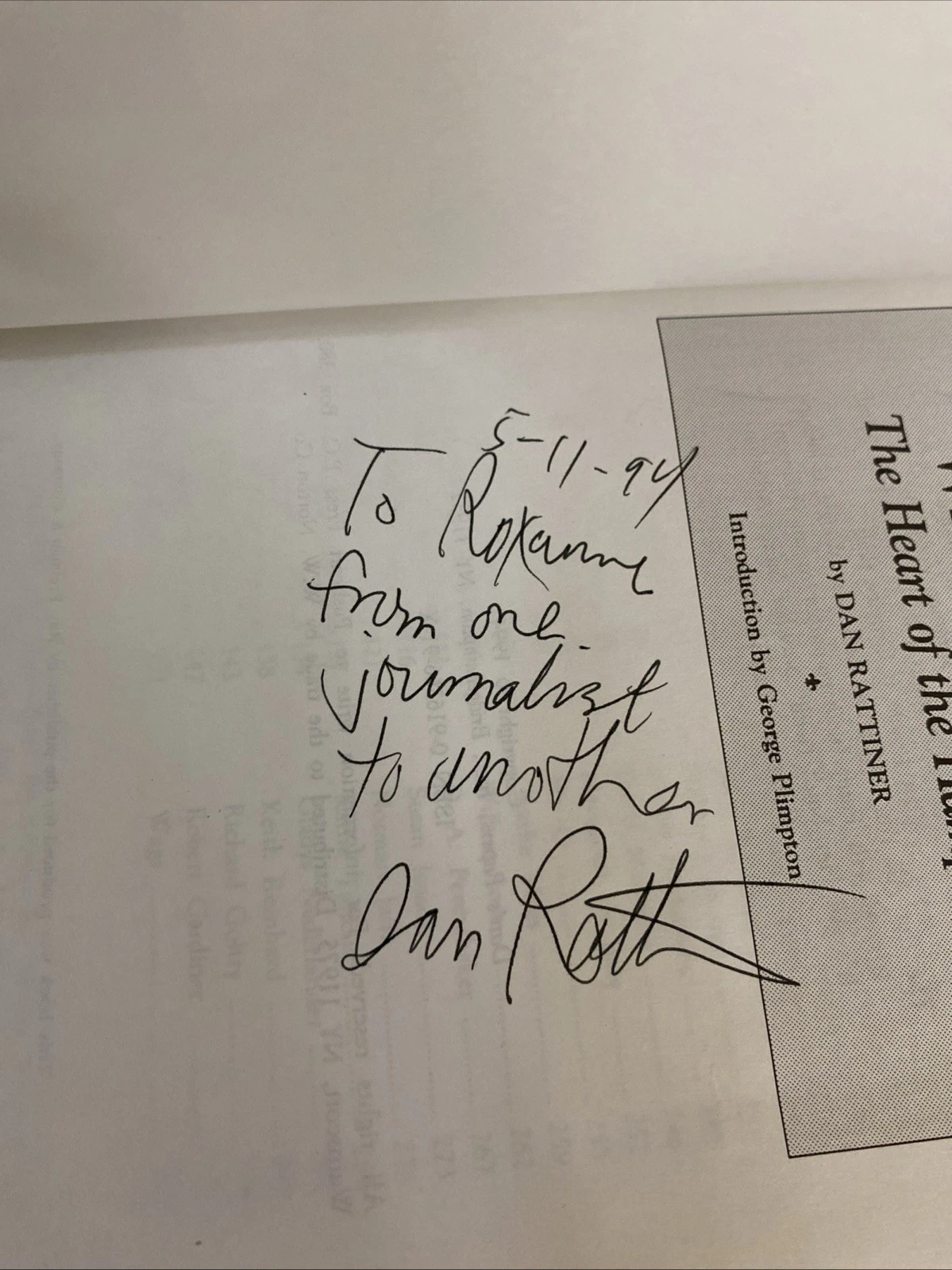 SIGNED/INSCRIBED Who's Here: Heart of the Hamptons Rattiner 1994 Plimpton PB NYS - Image 4