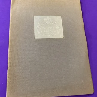1950 Georg Jensen Fifth Avenue Catalog w Order Form Envelope MCM Silver NYC Gift