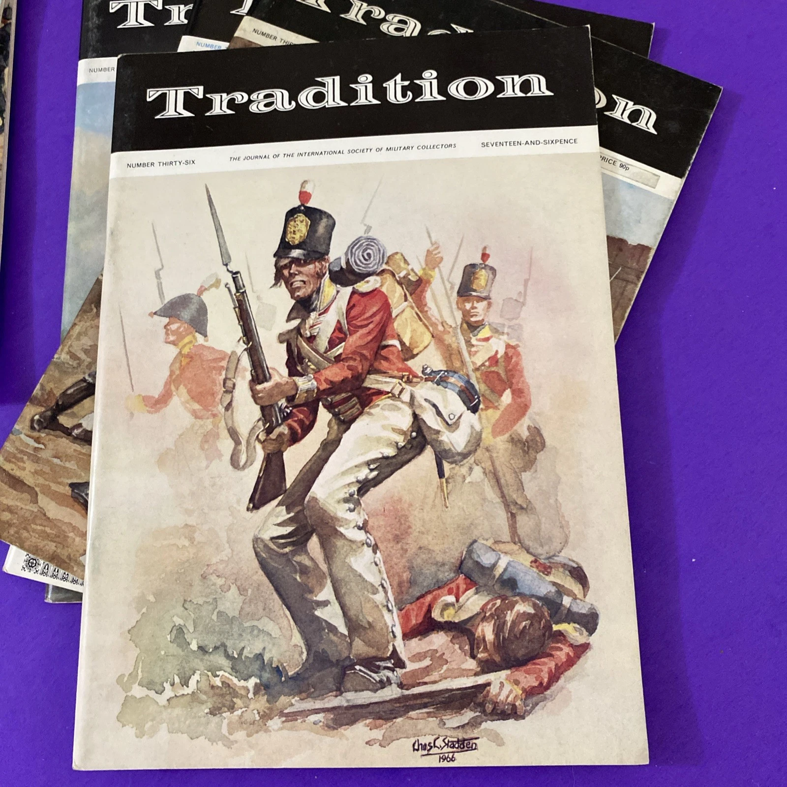 Tradition Magazine #33-39 Military Uniforms Napoleonic Wargaming 7 Issue Run Lot - Image 6