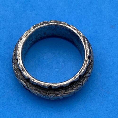 Vintage Sterling Silver Spinning Band Ring Spin Ring 8.7g Size 7.5 - Image 2