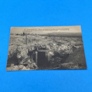 WWI Mont Cornillet Tunnel RPPC 1917-1933 French-German Marne Rare RPPC