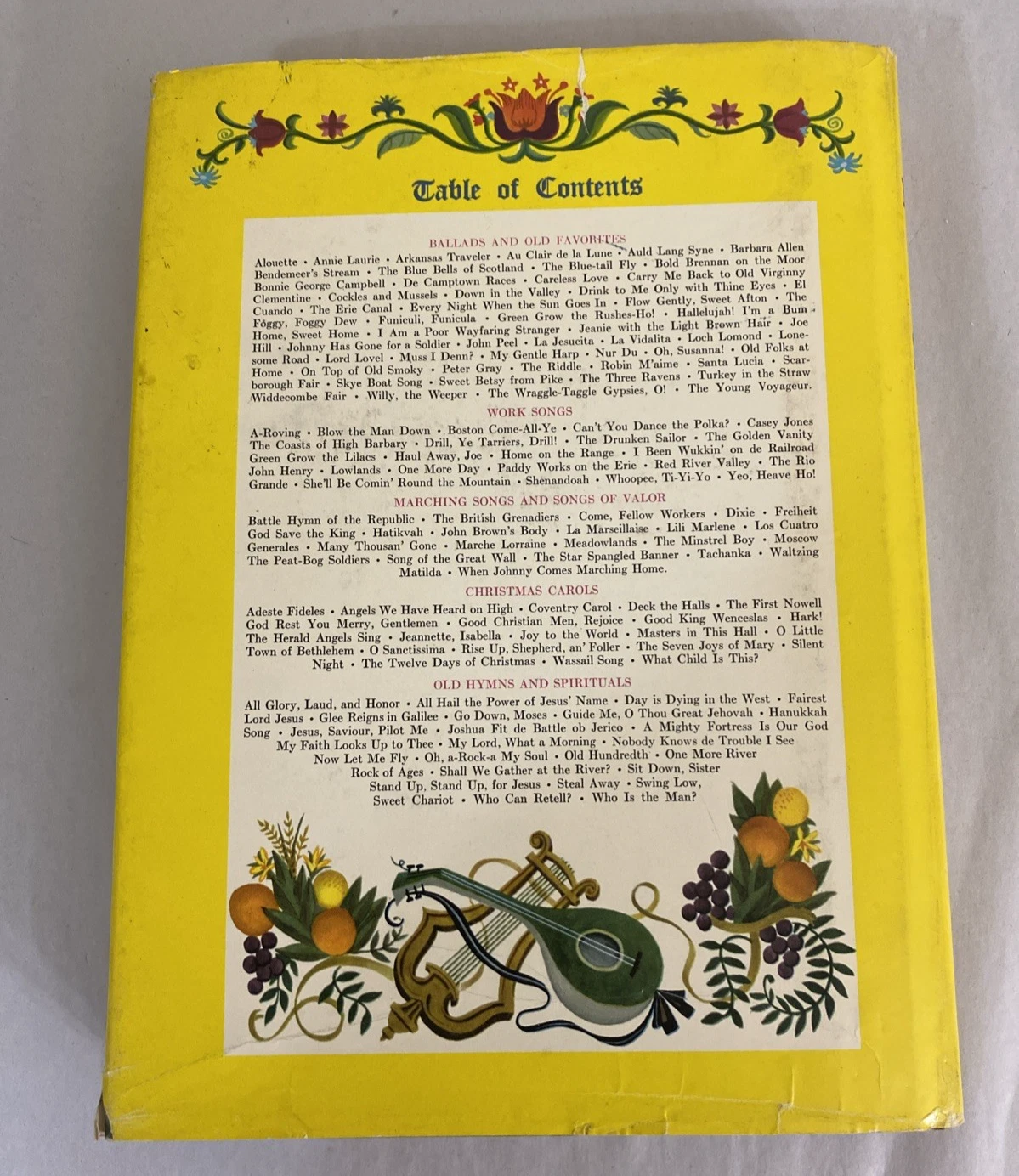 Fireside Book of Folk Songs 1947 Harvest Provensen Illus DJ Simon & Schuster - Image 11