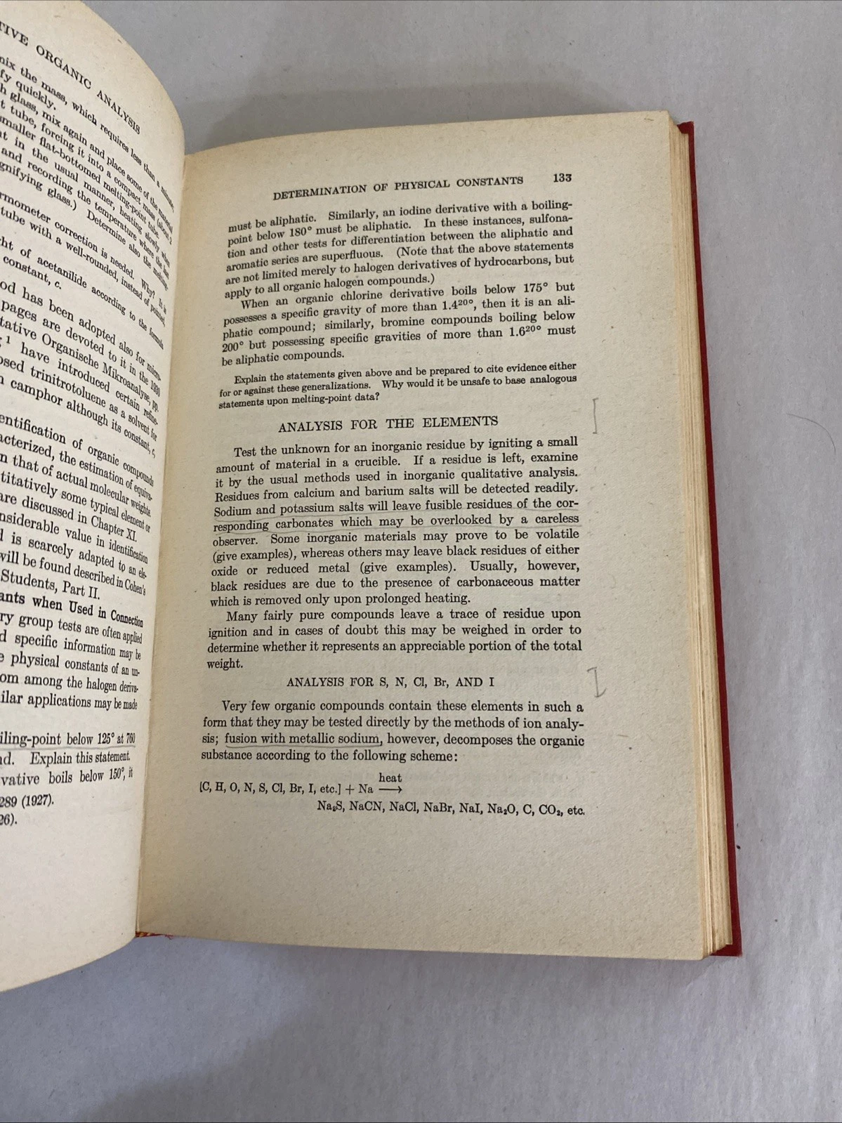 Qualitative Organic Analysis Oliver Kamm 2nd Ed 1947 Brookhaven Tuthill Copy BNL - Image 9