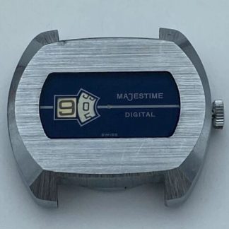 Vintage Majestime Jump hour Manual Swiss Made Old Watch Parts lot