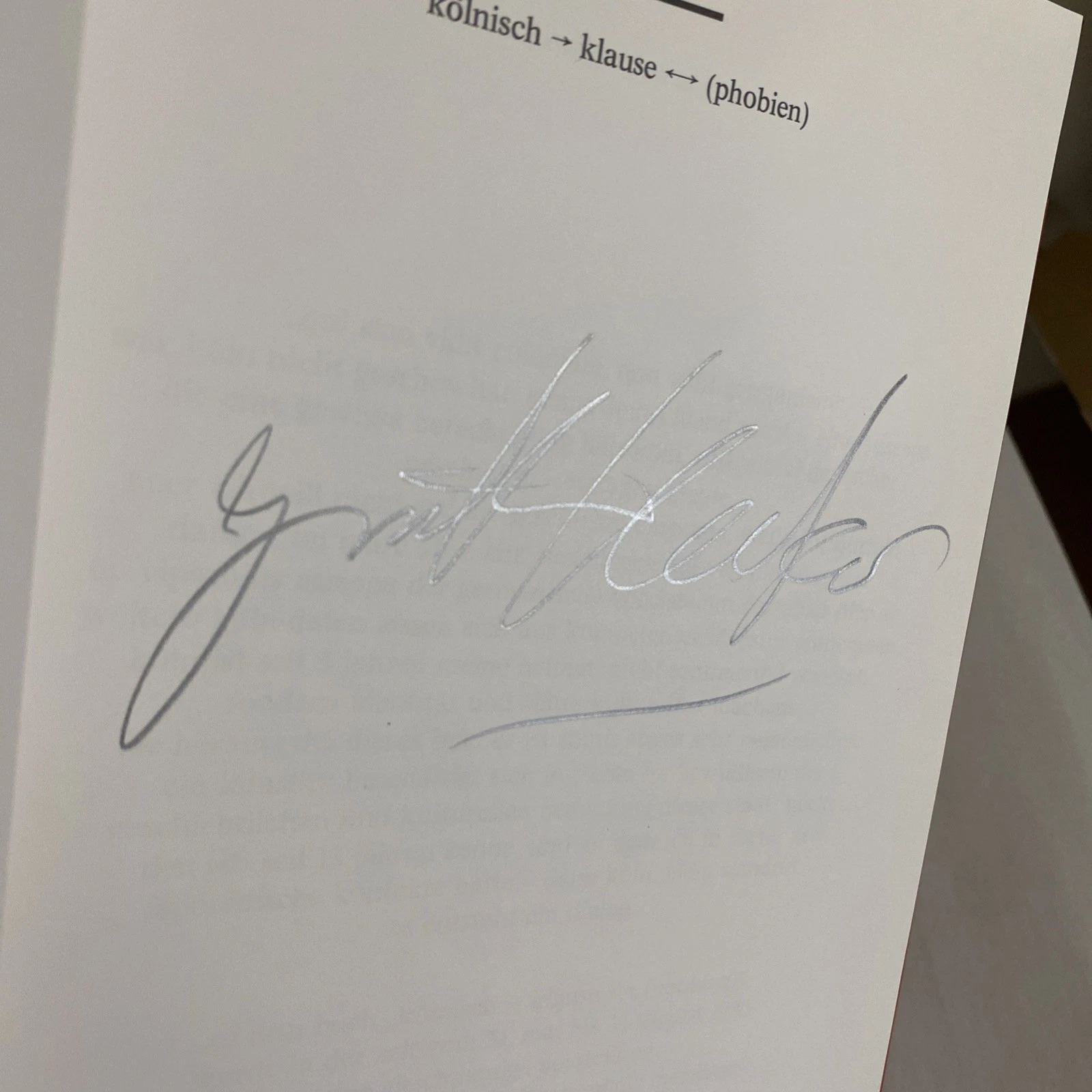 Gunther Uecker signed Kölnisch Klause Phobien 1983 artist book Symbol Cologne DE - Image 7