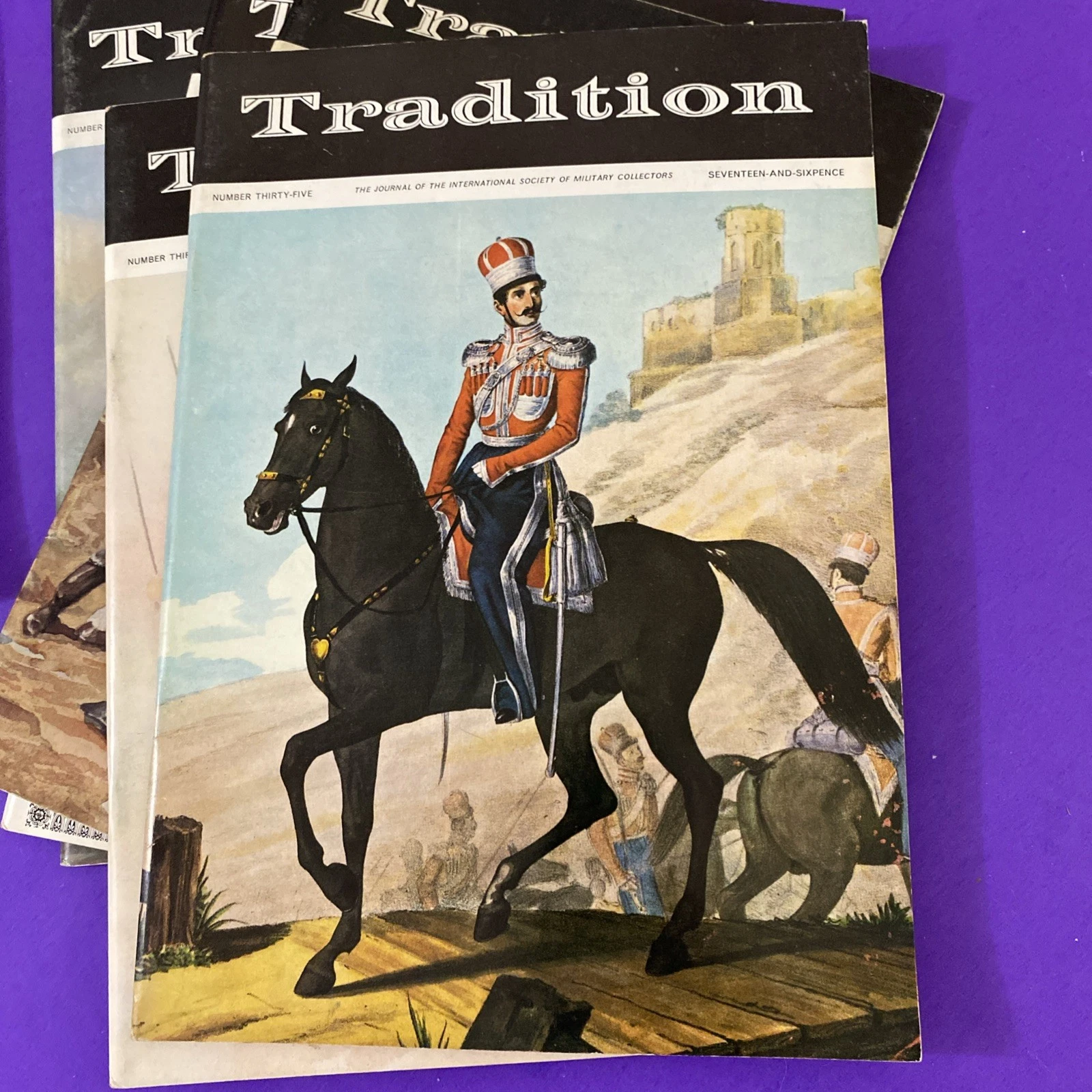 Tradition Magazine #33-39 Military Uniforms Napoleonic Wargaming 7 Issue Run Lot - Image 4