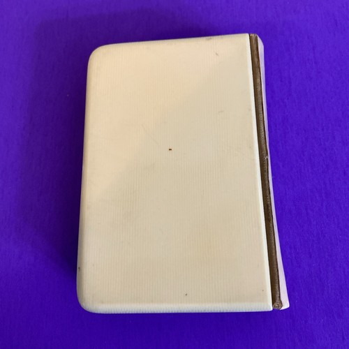 Common Prayer Book Church Of England c1900 Sterling Silver Cross Cellulose Cover - Image 2
