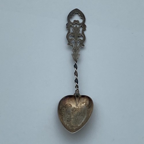 Antique R. Wallace Sterling Silver Spoon - 1694-1894 Attleboro Bicentennial - Image 8