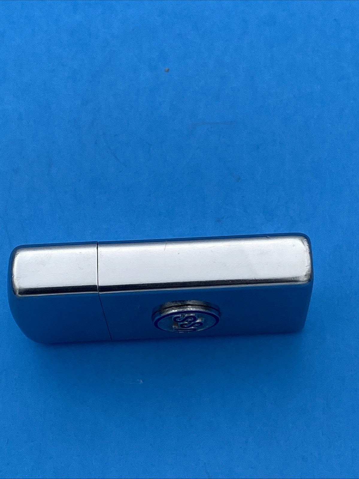 Vintage 1956 Zippo Lighter USS United States Steel (Untested) - Image 4