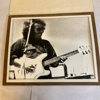 Jerry Garcia - 8 x 10 Original Photo Print - On Stage - Cool and Rare!