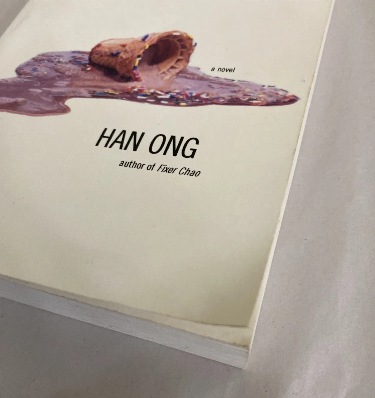 The Disinherited Han Ong Uncorrected Proof Advance Reading Copy Not for Sale FSG - Image 2