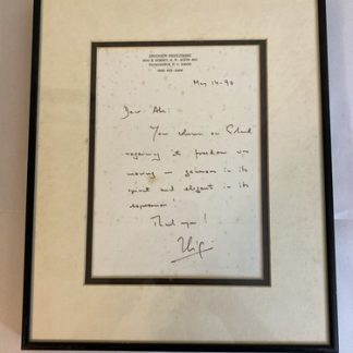 Rare 1990 Letter from Zbigniew Brzezinski to Abe Rosenthal on Poland's Freedom