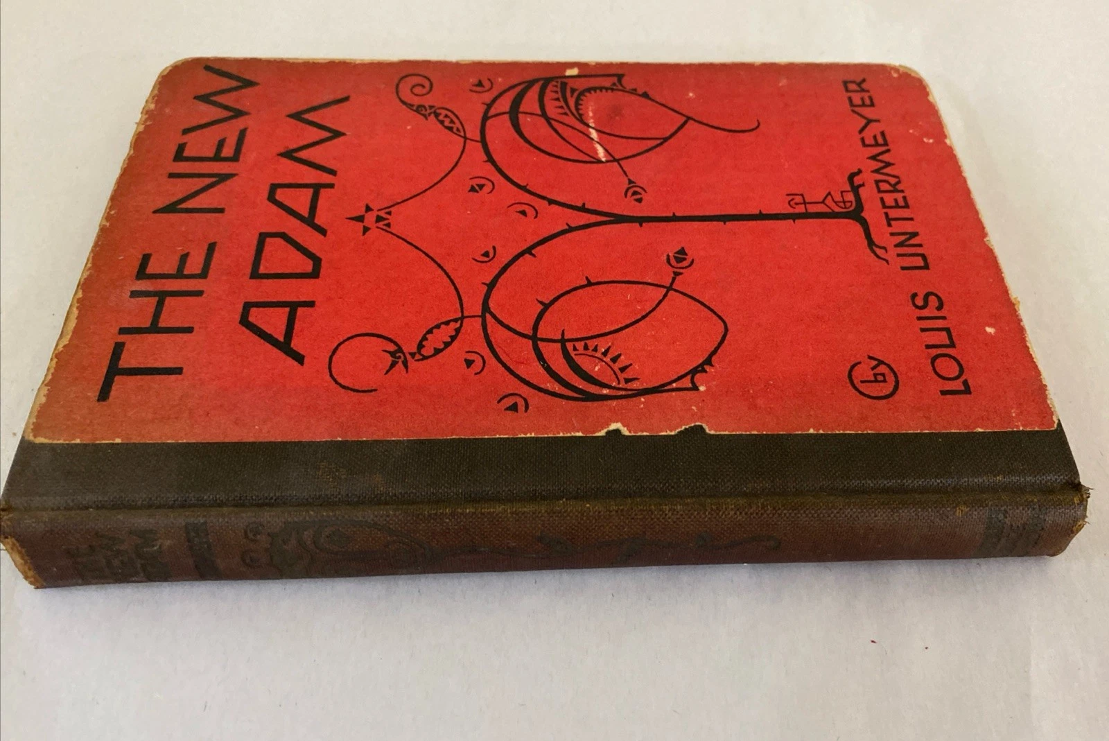 1920 First Edition The New Adam Louis Untermeyer Red Boards Rare Bookplate - Image 11