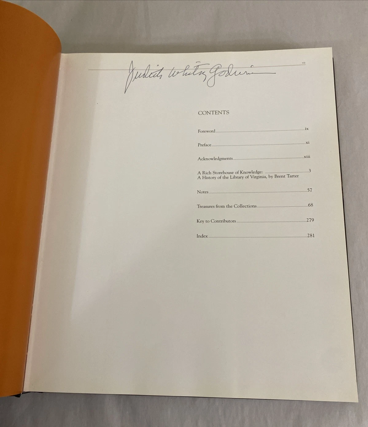 The Common Wealth: Library of Virginia Treasures 1997 HC/DJ Signed Judith Godwin - Image 8