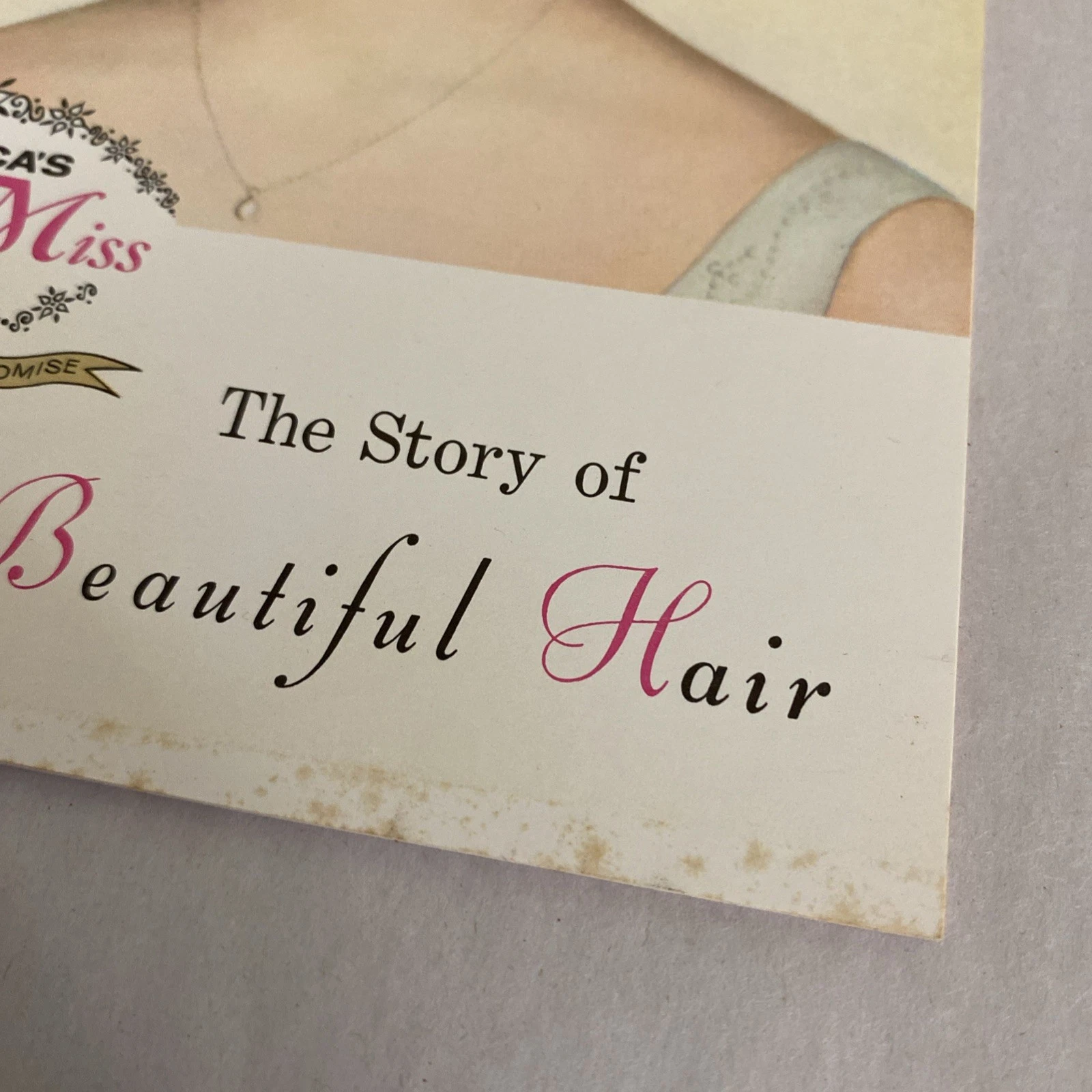 Lot 2 Vintage Breck The Story of Beautiful Hair Booklets + Junior Miss Cover Set - Image 3