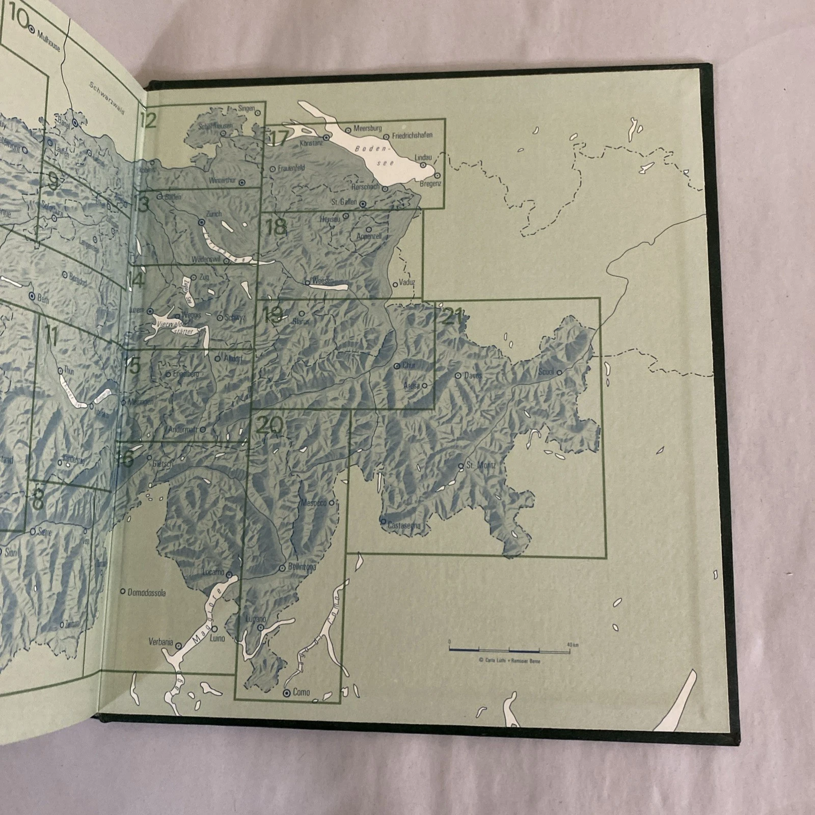 Découverte de la Suisse Vol 11 1983 Christian Lohner Thun Brienz Oberland w/ Map - Image 12