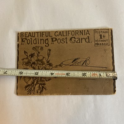 1912 Beautiful California Postcard Folder Accordion Style G.O.H. VGC Rare - Image 3