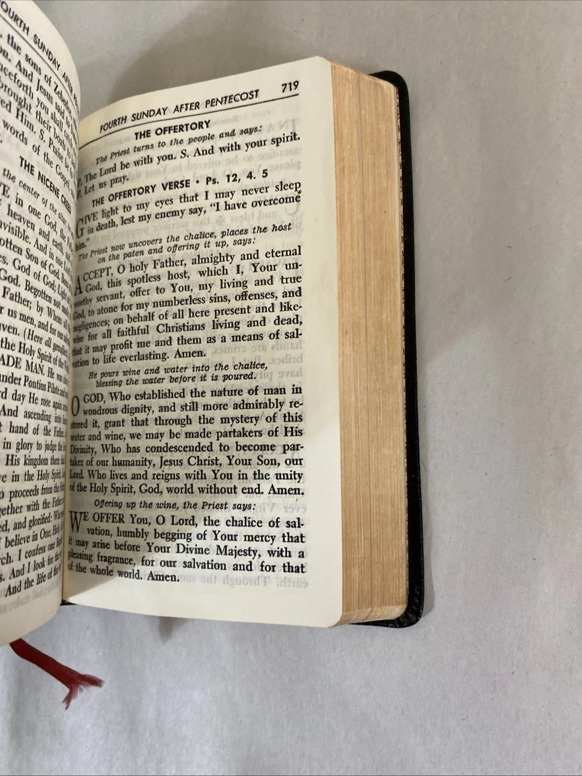 St. Joseph Continuous Sunday Missal 1963 Catholic Book Publishing Co. Ilustrated - Image 9
