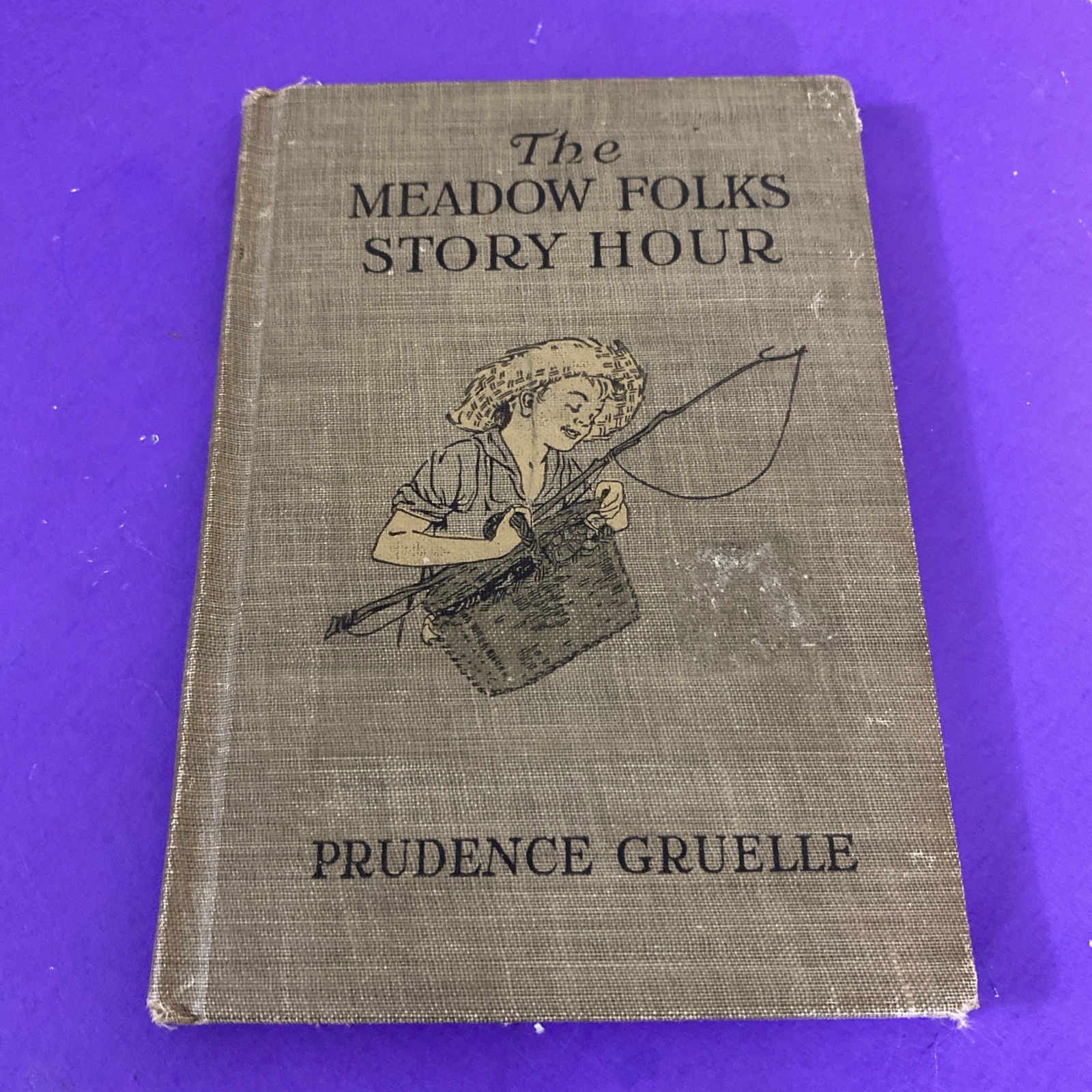 Meadow Folks; 1921 century-old; still Very Good+; Illustrated Children’s Tales
