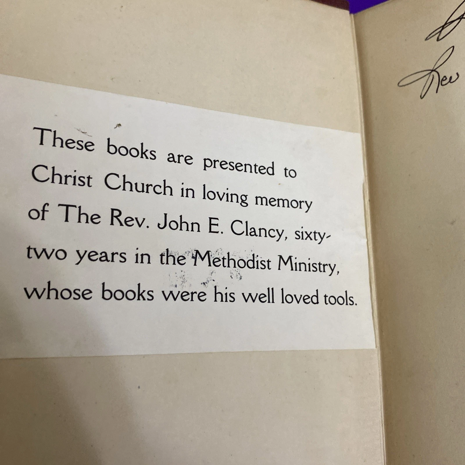 1922 The Victory Over Victory Rev Clancy Hill Robinson Provenance - Image 3