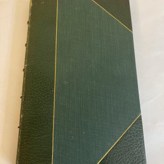 Rare 1834 'Bank War' Booklet, Edward G. Miner Provenance, Fine Leather Binding