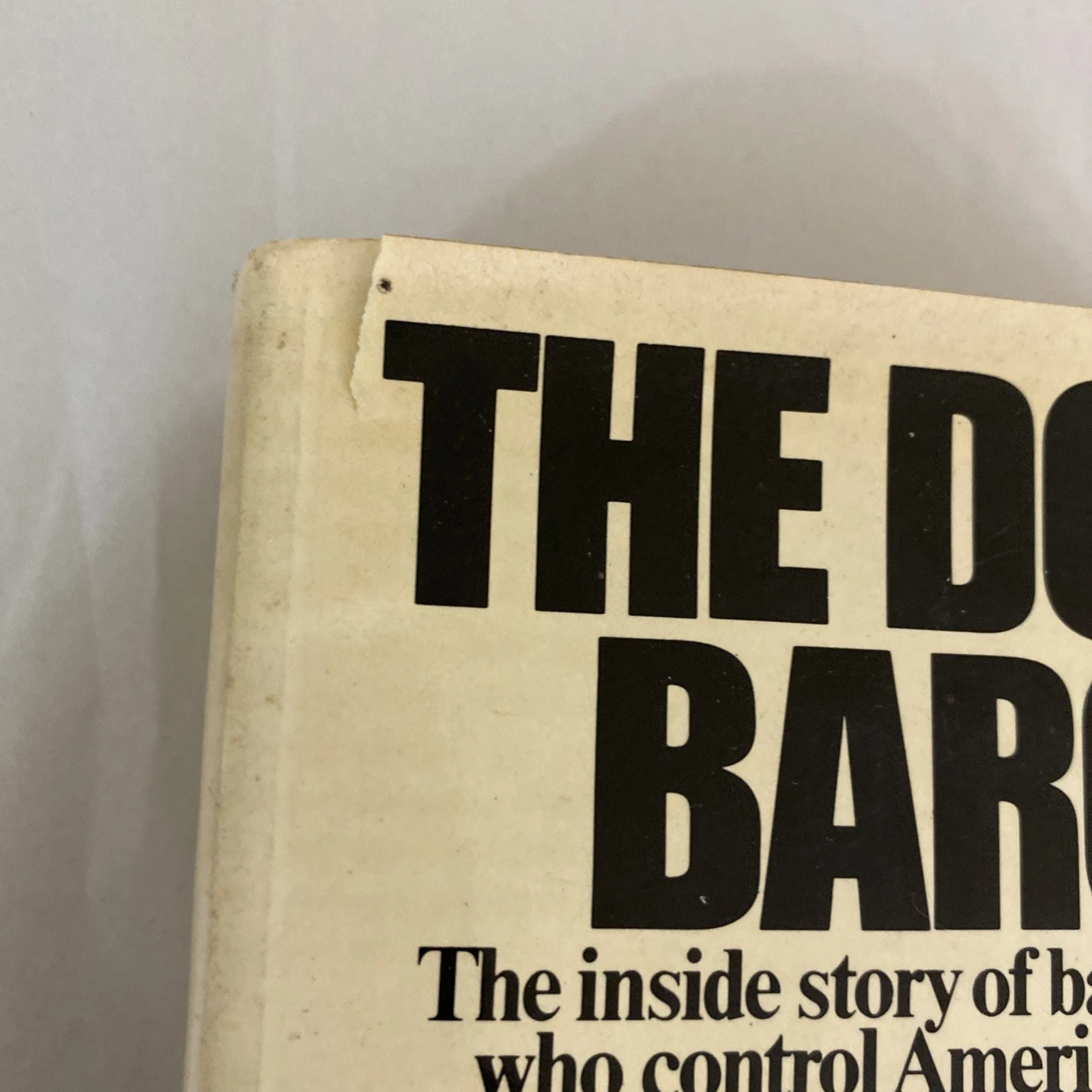 The Dollar Barons HB/DJ 1973 First Printing by Christopher Elias Banking 1st/1st - Image 3