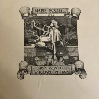 1905 English Hours 1st Ed. w/ Maxfield Parrish & Auchincloss Bookplates