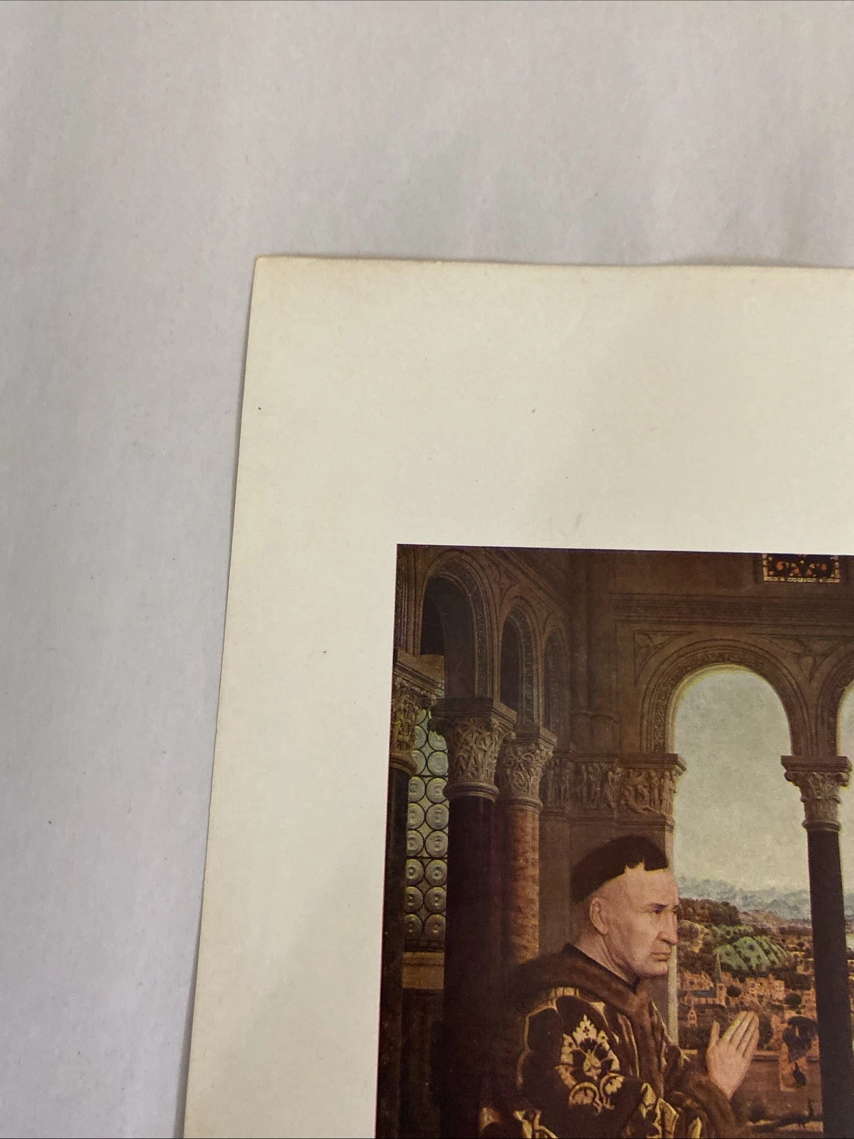 Verve 1939 Jan van Eyck La Vierge d’Autun plate, verso David Octavius Hill - Image 7