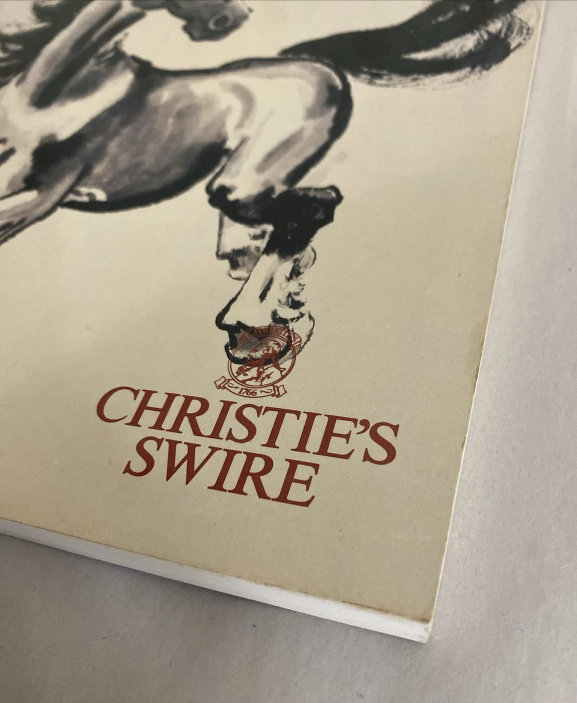 CHRISTIE'S HK CHINESE PAINTINGS Pu Ru Qi Baishi Ren Yi Zhang Daqian Catalog 1990 - Image 2